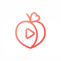 蜜桃 Logo